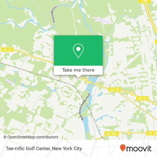 Mapa de Tee-rrific Golf Center