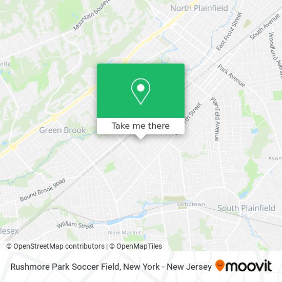 Mapa de Rushmore Park Soccer Field