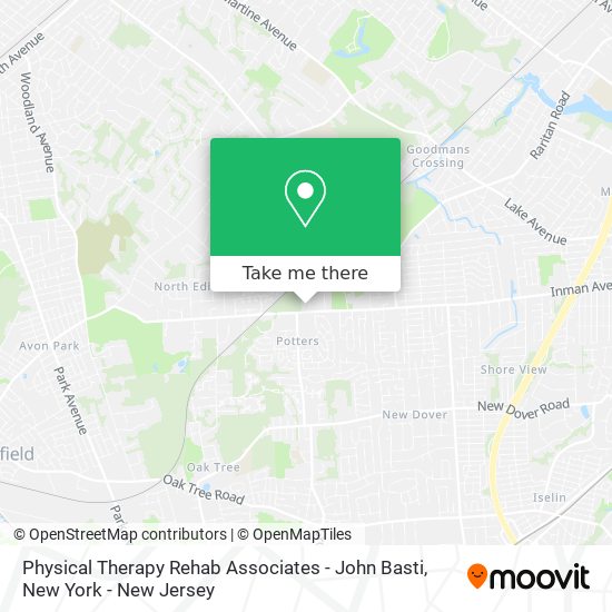 Mapa de Physical Therapy Rehab Associates - John Basti