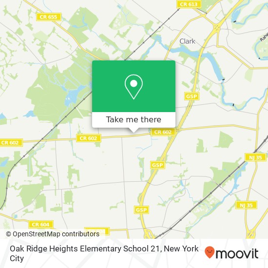 Oak Ridge Heights Elementary School 21 map