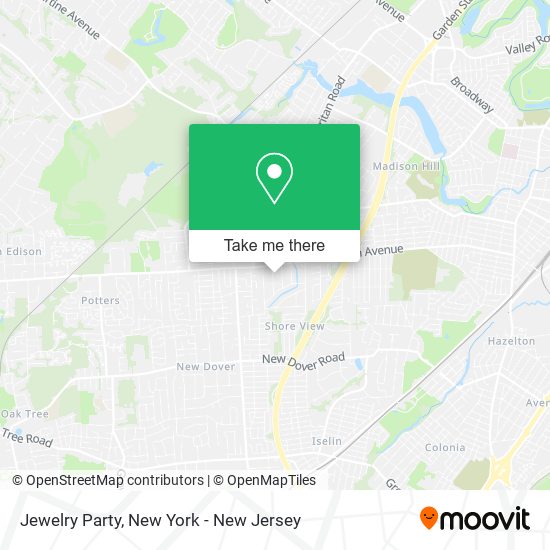 Jewelry Party map