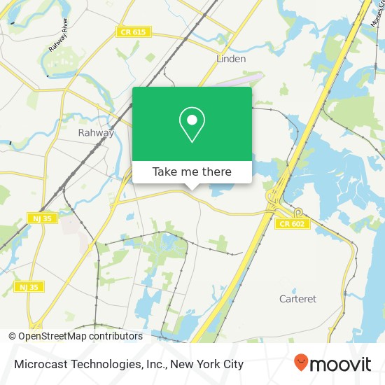 Mapa de Microcast Technologies, Inc.