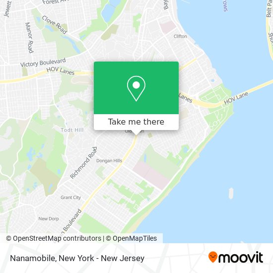 Nanamobile map