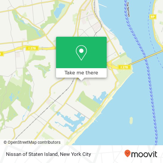 Mapa de Nissan of Staten Island