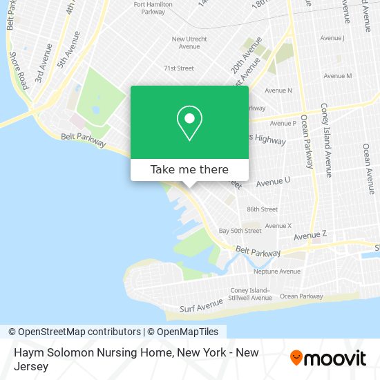 Haym Solomon Nursing Home map