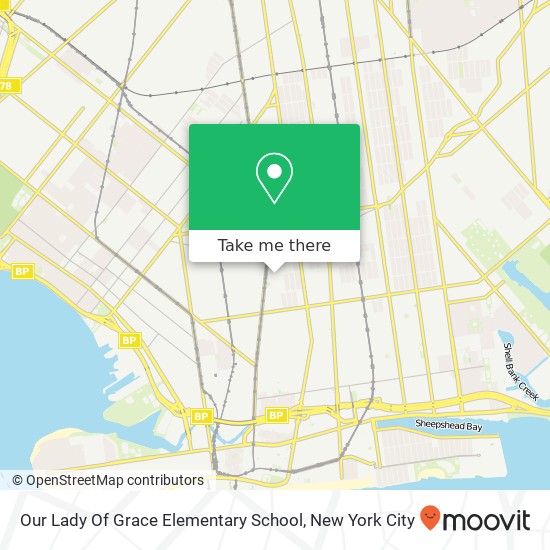 Our Lady Of Grace Elementary School map