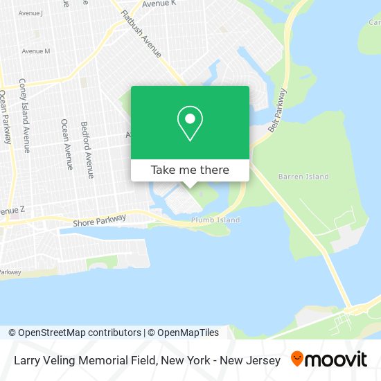 Larry Veling Memorial Field map