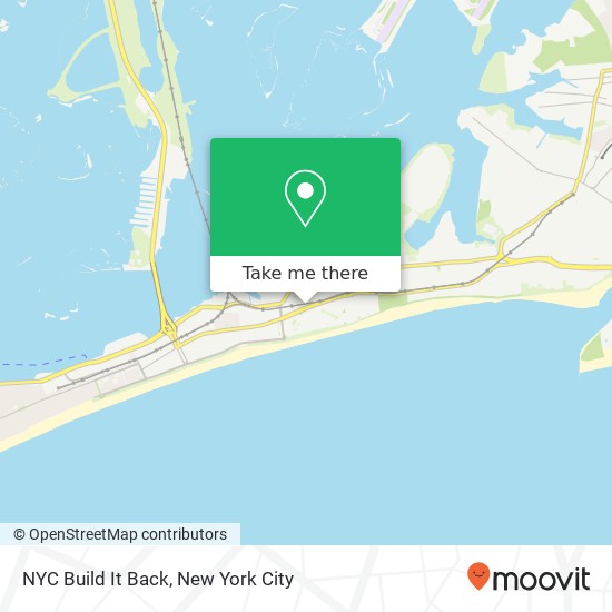 NYC Build It Back map