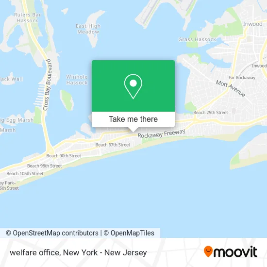 Mapa de welfare office