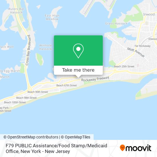 Mapa de F79 PUBLIC Assistance / Food Stamp / Medicaid Office