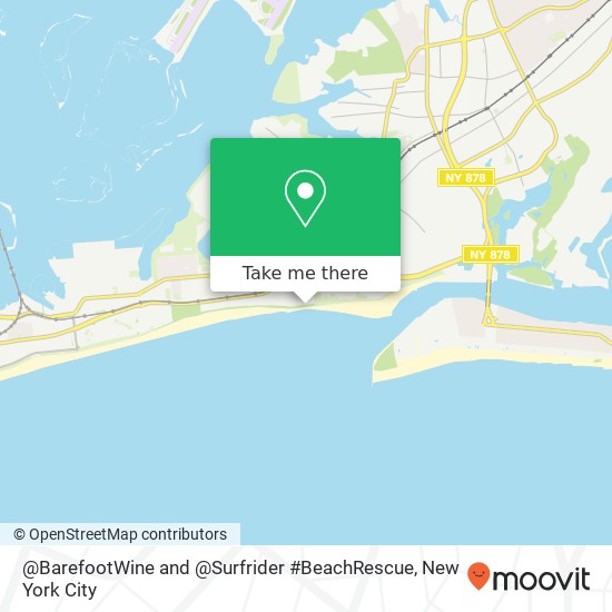 Mapa de @BarefootWine and @Surfrider #BeachRescue