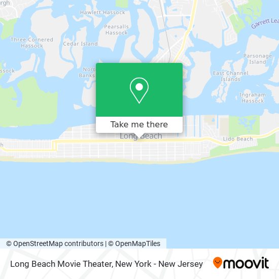 Long Beach Movie Theater map