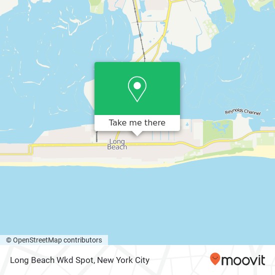 Mapa de Long Beach Wkd Spot