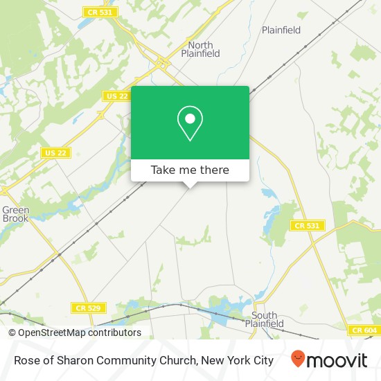 Mapa de Rose of Sharon Community Church