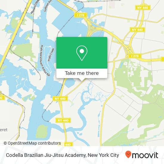 Mapa de Codella Brazilian Jiu-Jitsu Academy