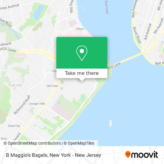 Mapa de B Maggio's Bagels