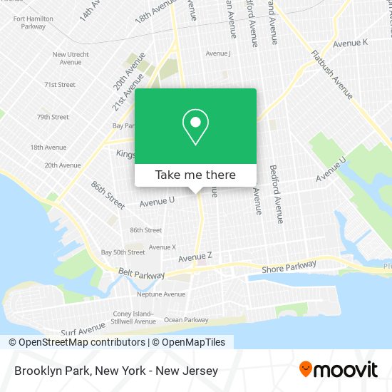 Mapa de Brooklyn Park