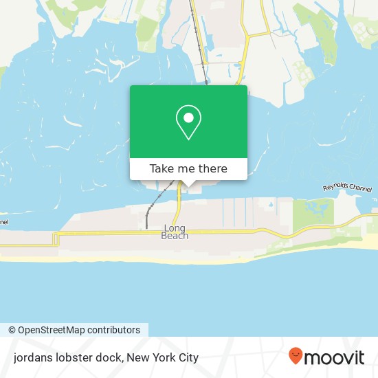 jordans lobster dock map