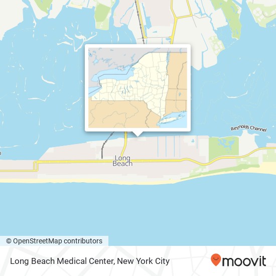 Mapa de Long Beach Medical Center