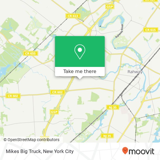 Mikes Big Truck map