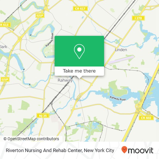 Riverton Nursing And Rehab Center map