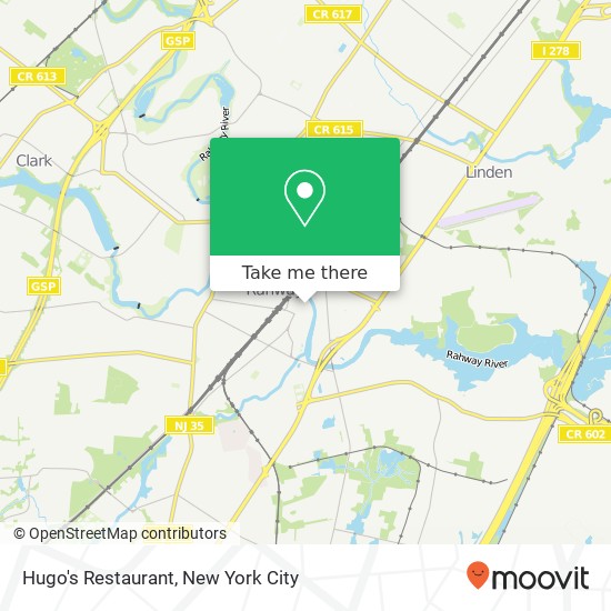 Hugo's Restaurant map