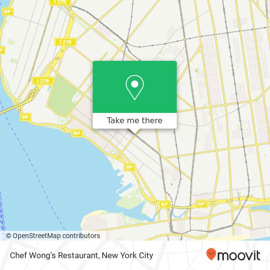Chef Wong's Restaurant map