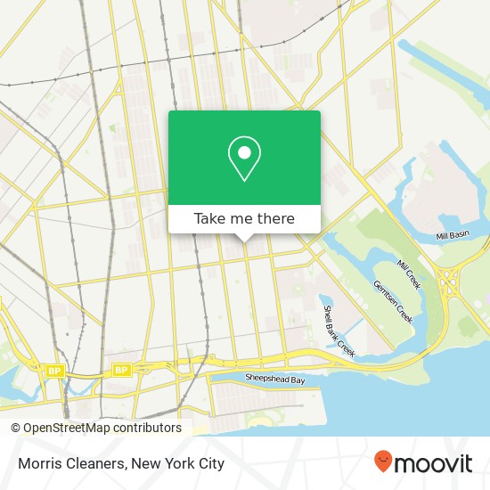Mapa de Morris Cleaners