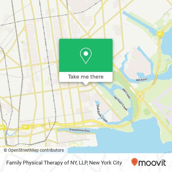 Mapa de Family Physical Therapy of NY, LLP