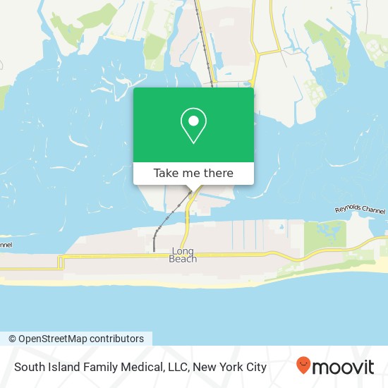 Mapa de South Island Family Medical, LLC