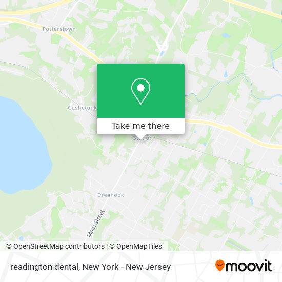 Mapa de readington dental