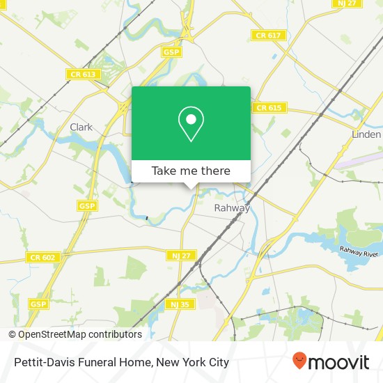 Mapa de Pettit-Davis Funeral Home