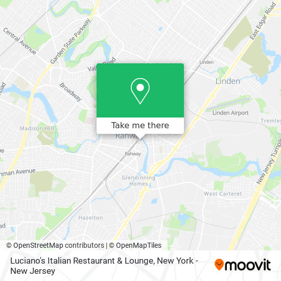 Mapa de Luciano's Italian Restaurant & Lounge