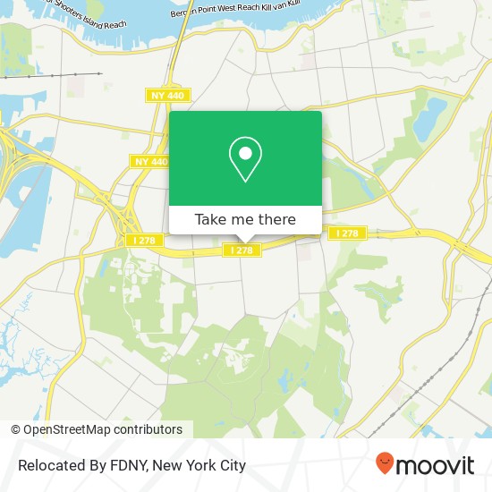 Mapa de Relocated By FDNY