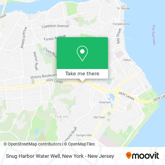 Mapa de Snug Harbor Water Well