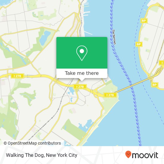 Walking The Dog map