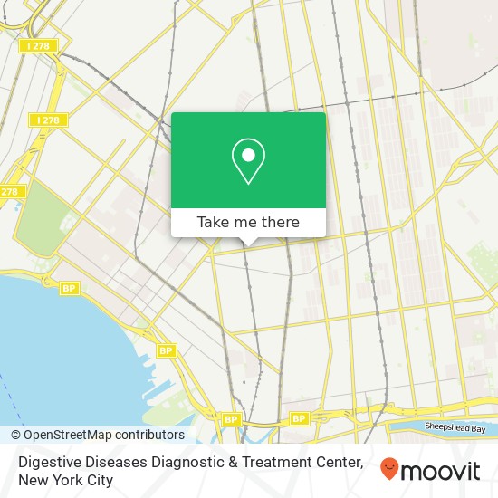 Mapa de Digestive Diseases Diagnostic & Treatment Center