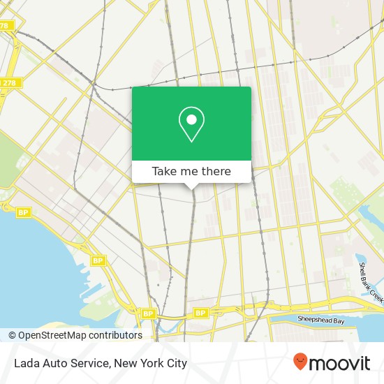 Lada Auto Service map