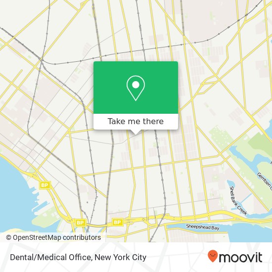 Dental/Medical Office map