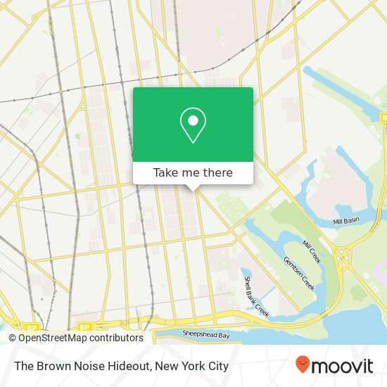 The Brown Noise Hideout map