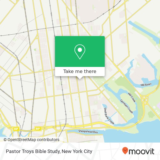 Pastor Troys Bible Study map
