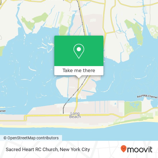 Mapa de Sacred Heart RC Church