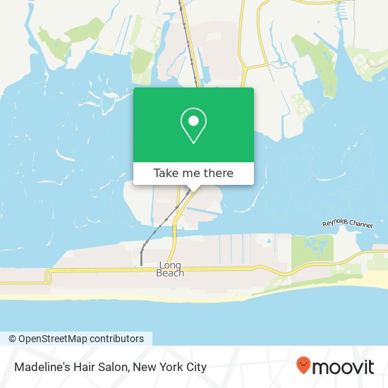 Madeline's Hair Salon map