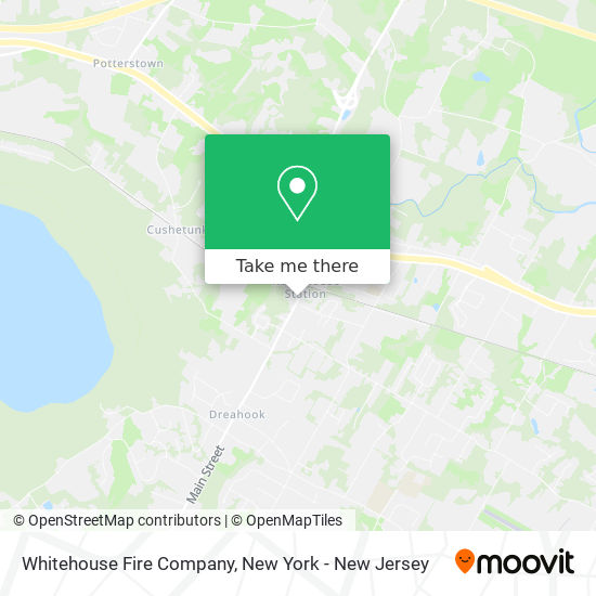 Whitehouse Fire Company map