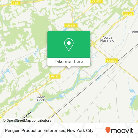 Mapa de Penguin Production Enterprises