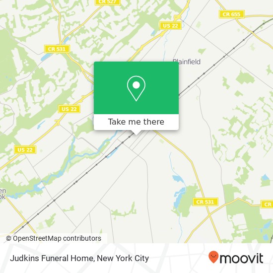 Mapa de Judkins Funeral Home
