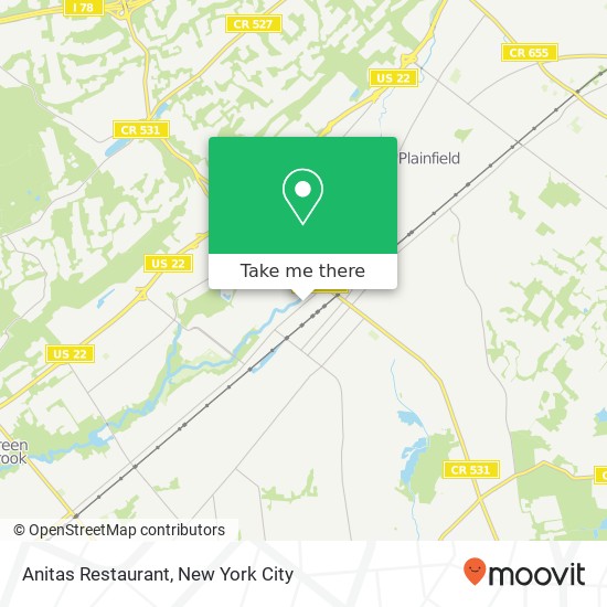 Mapa de Anitas Restaurant