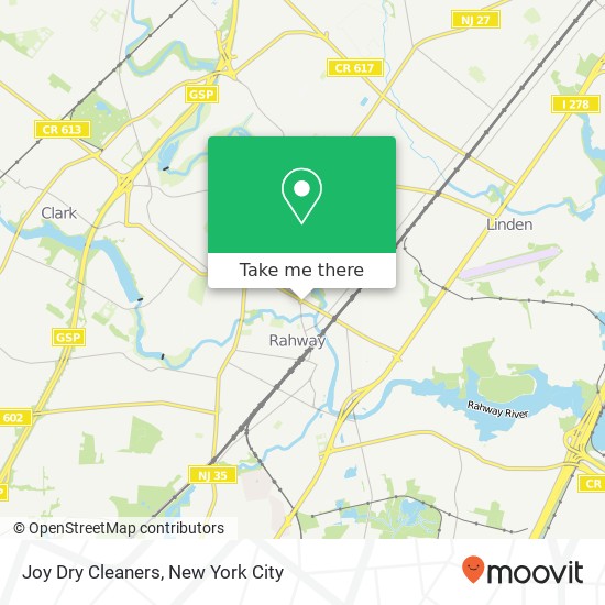 Mapa de Joy Dry Cleaners