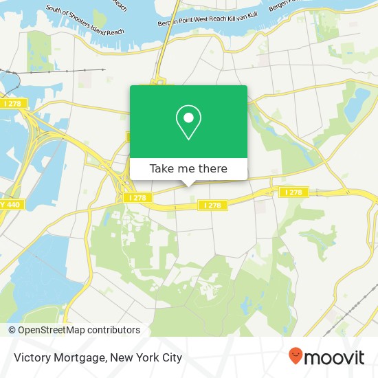 Victory Mortgage map