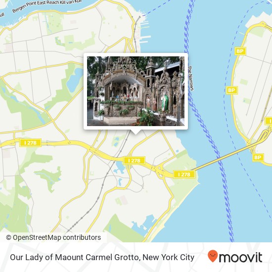 Our Lady of Maount Carmel Grotto map